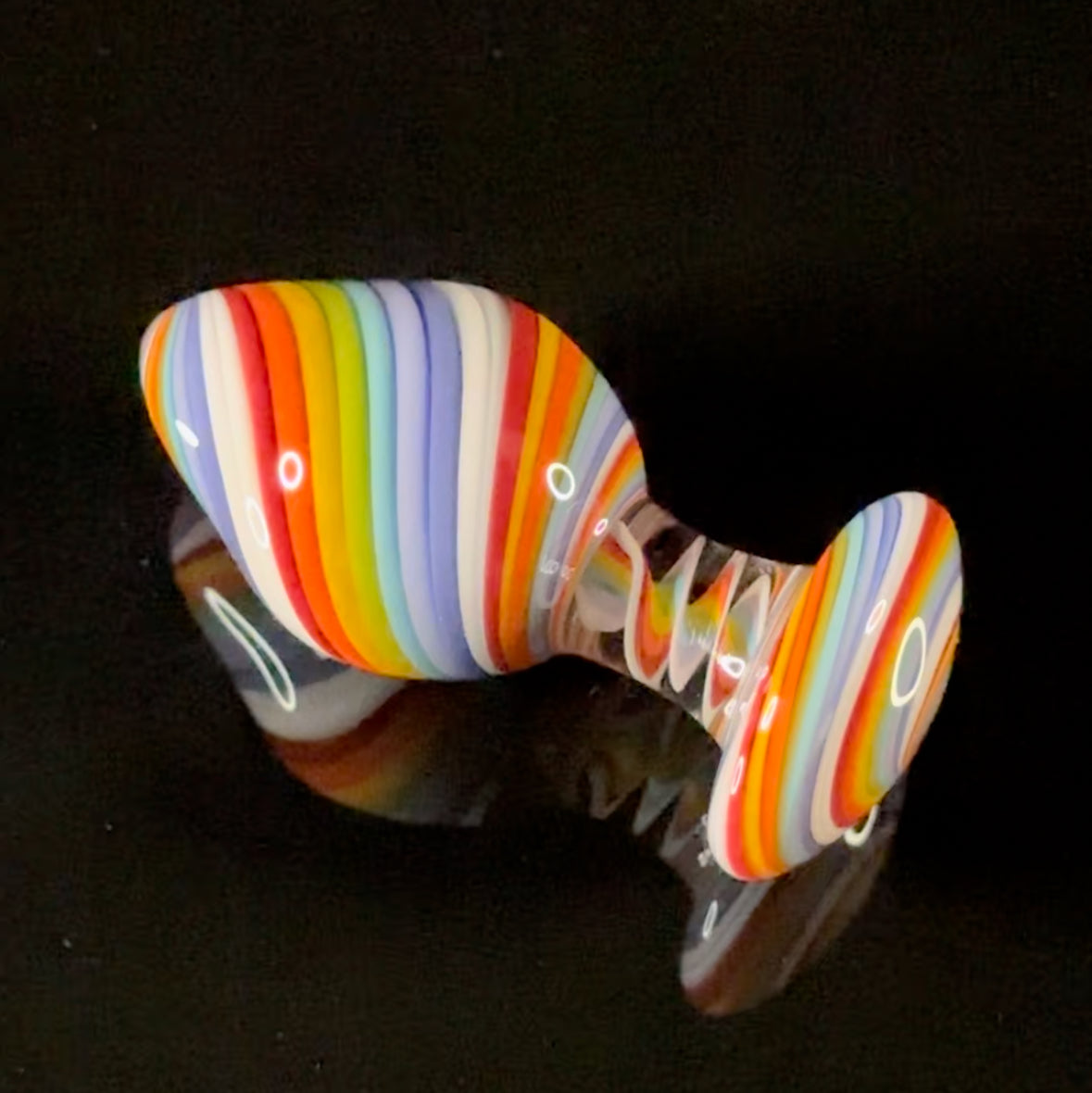 ROYGBIV and white plug