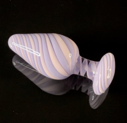 Pink and purple plug
