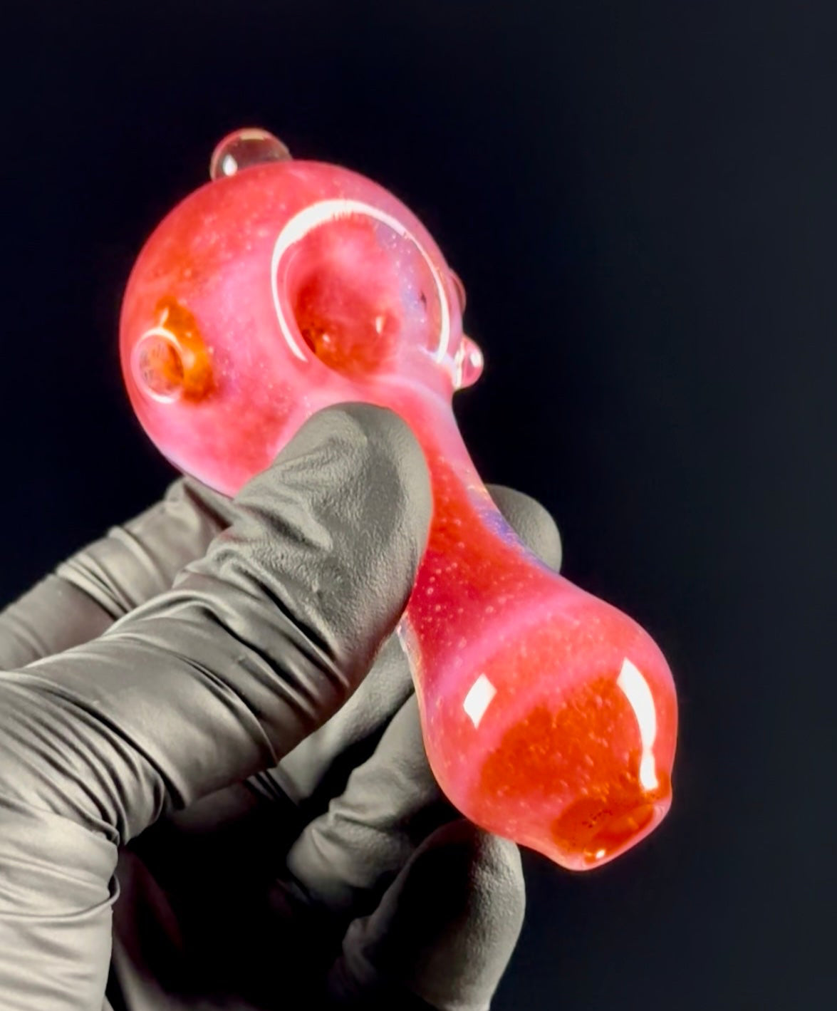 Hot peach spoon pipe