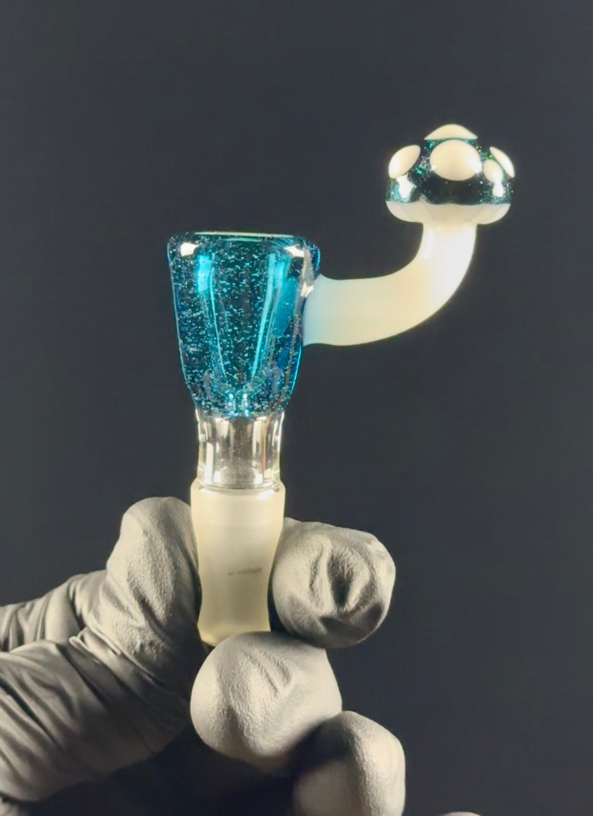 Blue stardust bowl piece