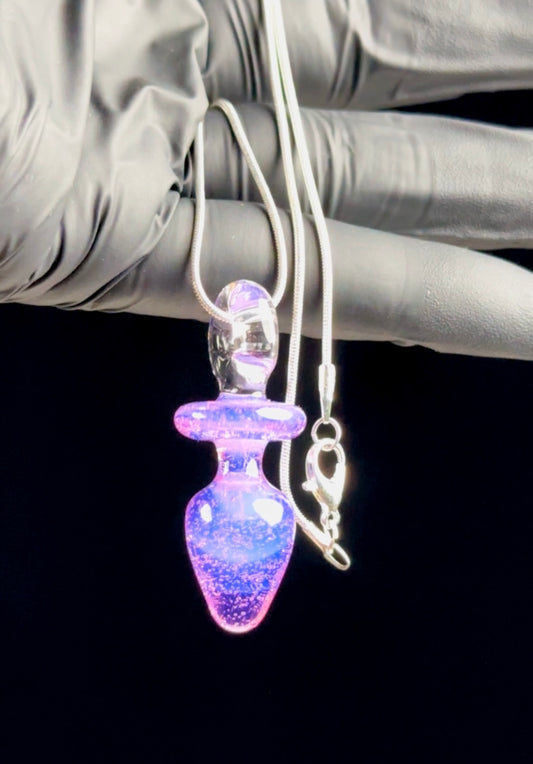 Pink slime plug pendant