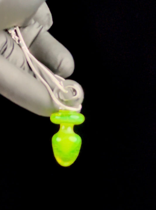 Slyme green plug pendant