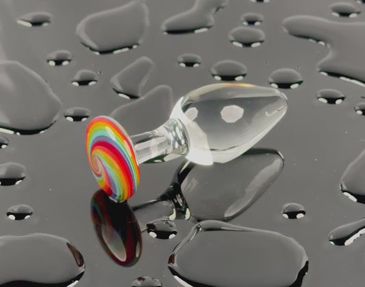 Rainbow base and clear head plug